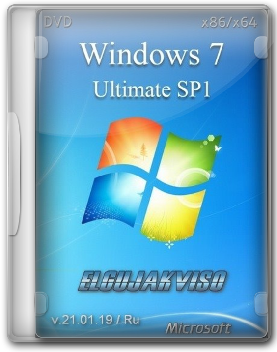 Windows 7 Ultimate SP1 64 бит без изменений