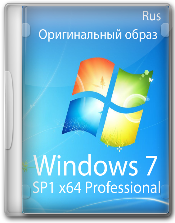 Оригинальный образ Windows 7 Professional 64 bit SP1 ISO