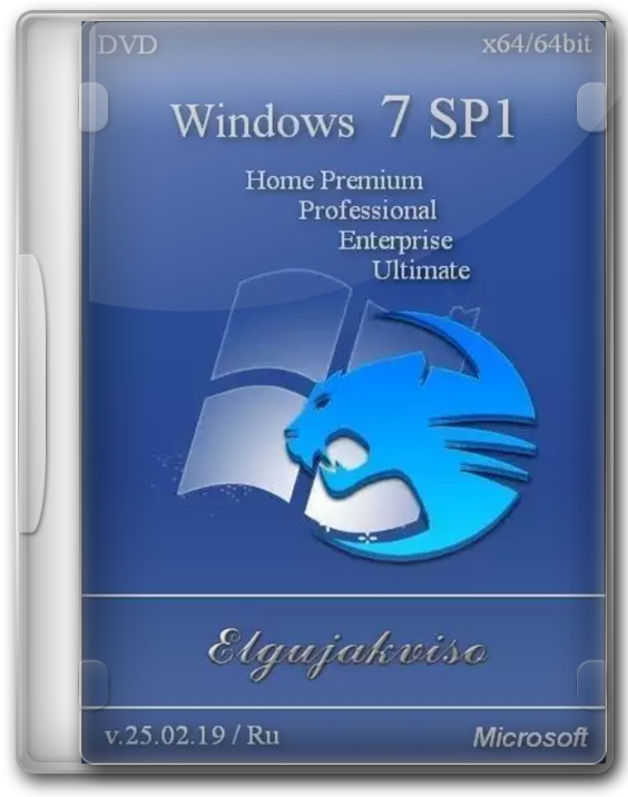 Windows 7 Service Pack 1 64 bit для дома и бизнеса